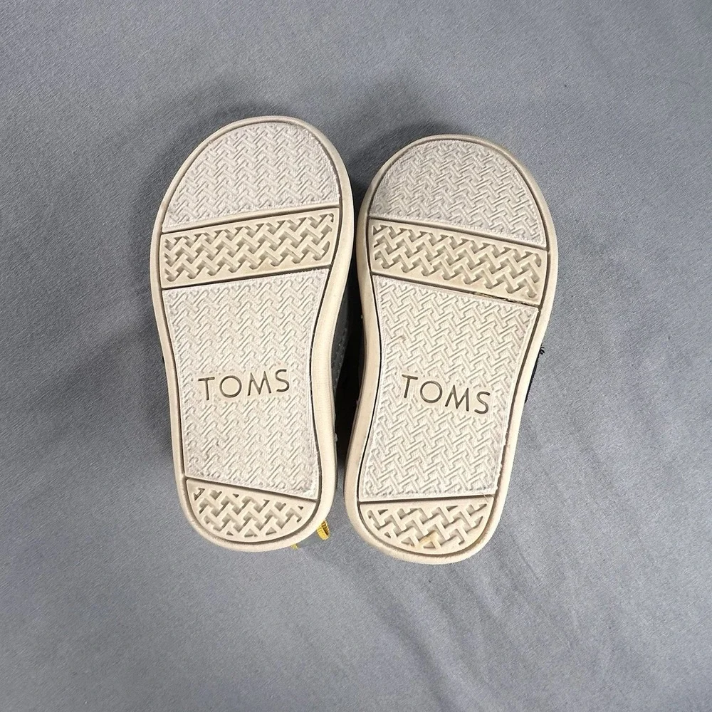 TOMS X Tonka Trucks Toddler‎ Boys' Tiny Alpargata Slip-On Shoes Boys Size 5